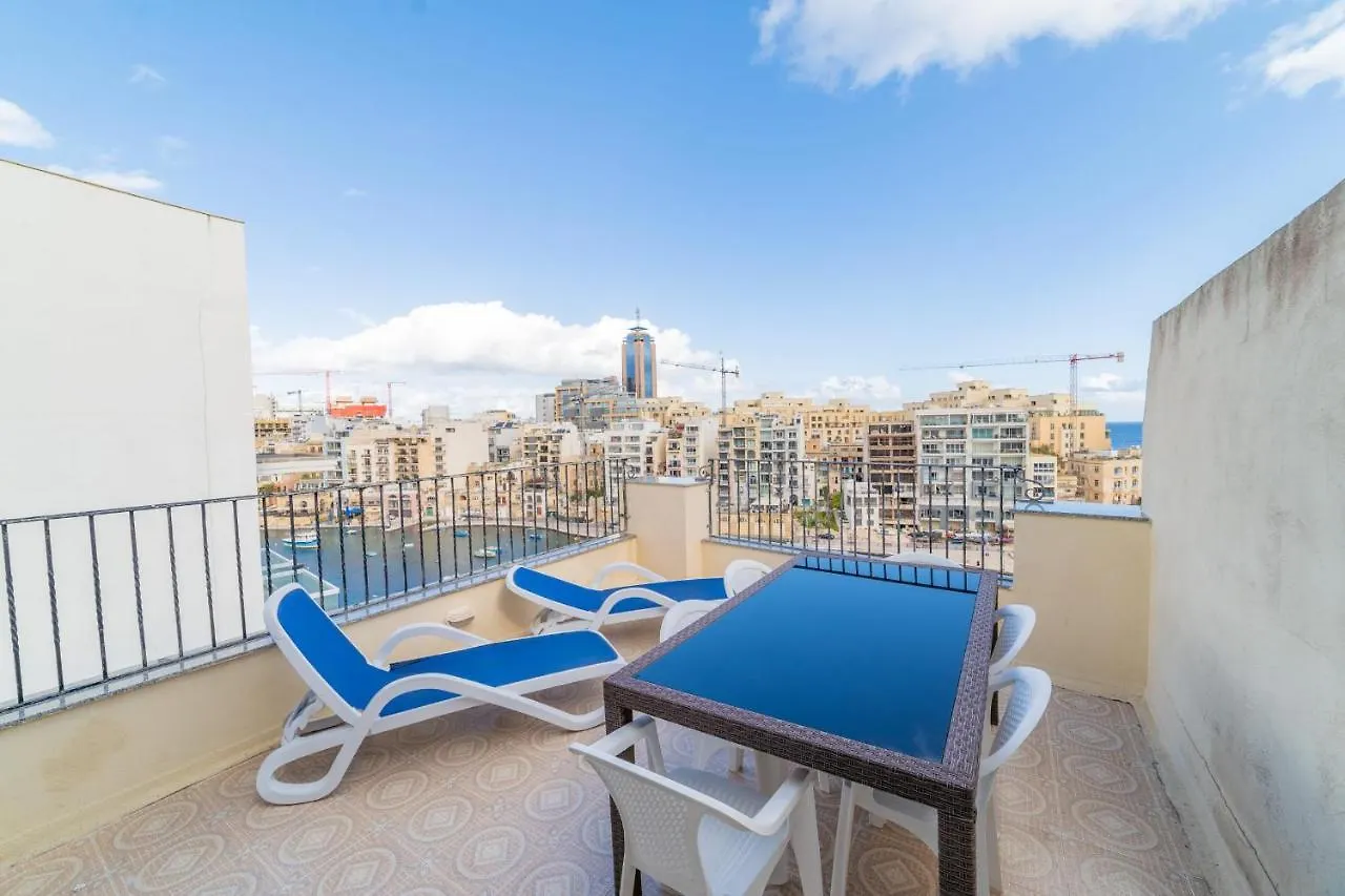 Apartment Amazing Views Of Spinola Bay In Heart Of Stjulians-Hosted By Sweetstay Saint Julian's