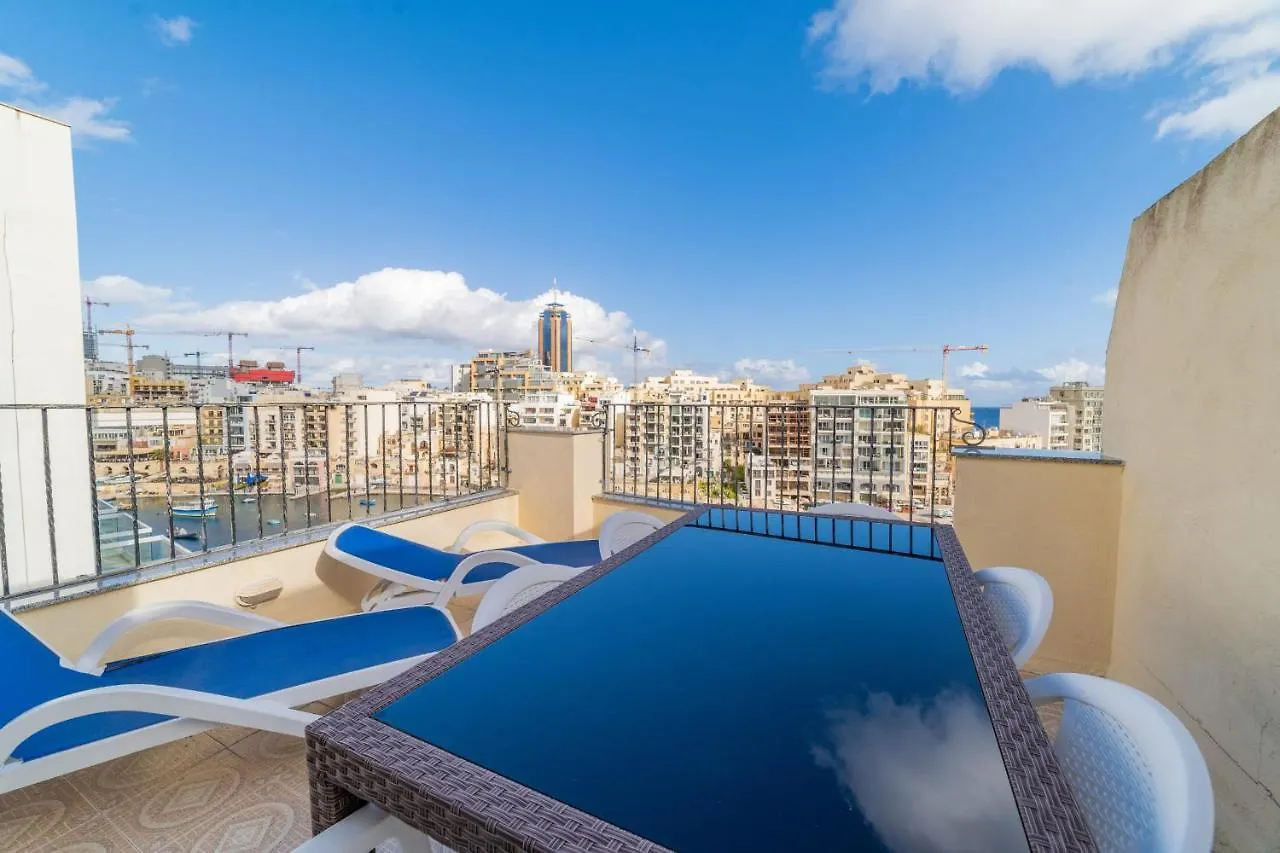 Amazing Views Of Spinola Bay In Heart Of Stjulians-Hosted By Sweetstay Saint Julian's Malta